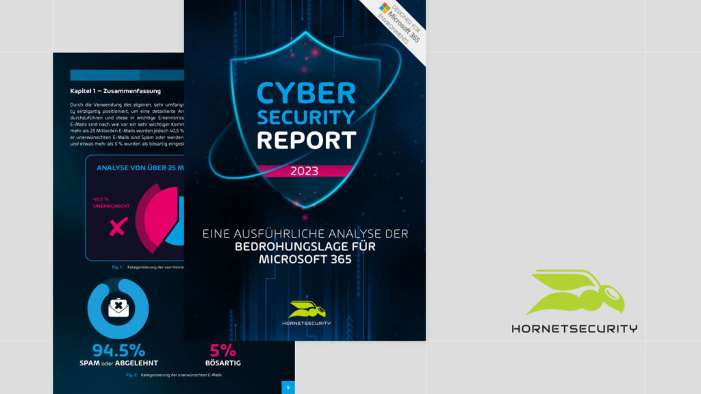Hornetsecurity Cyber Security Report zum Download