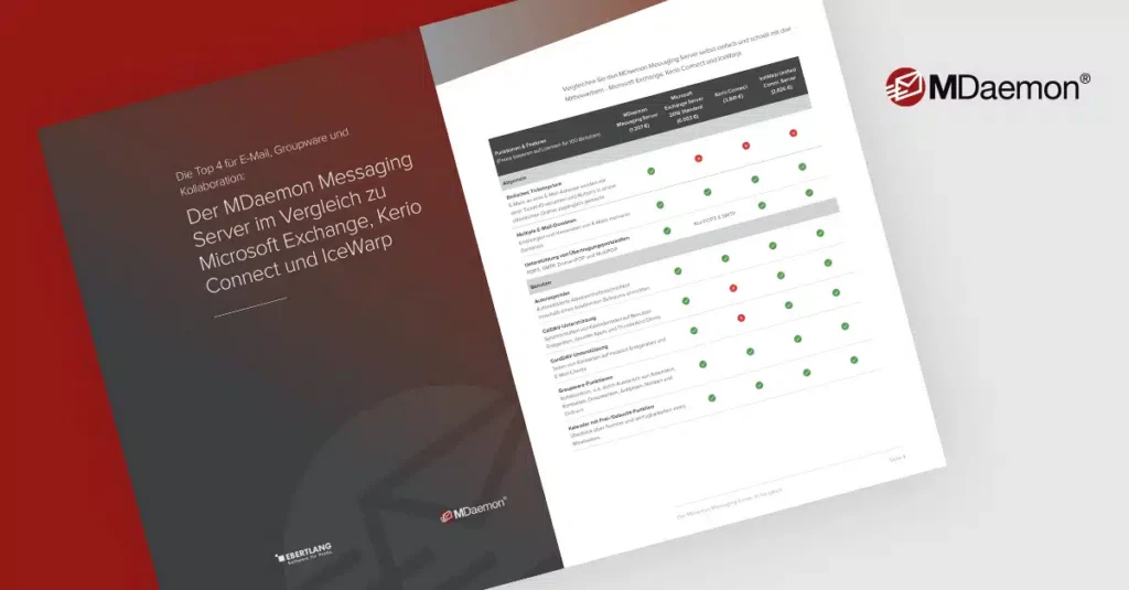 Whitepaper MDaemon Messaging Server im Vergleich zu Microsoft Exchange