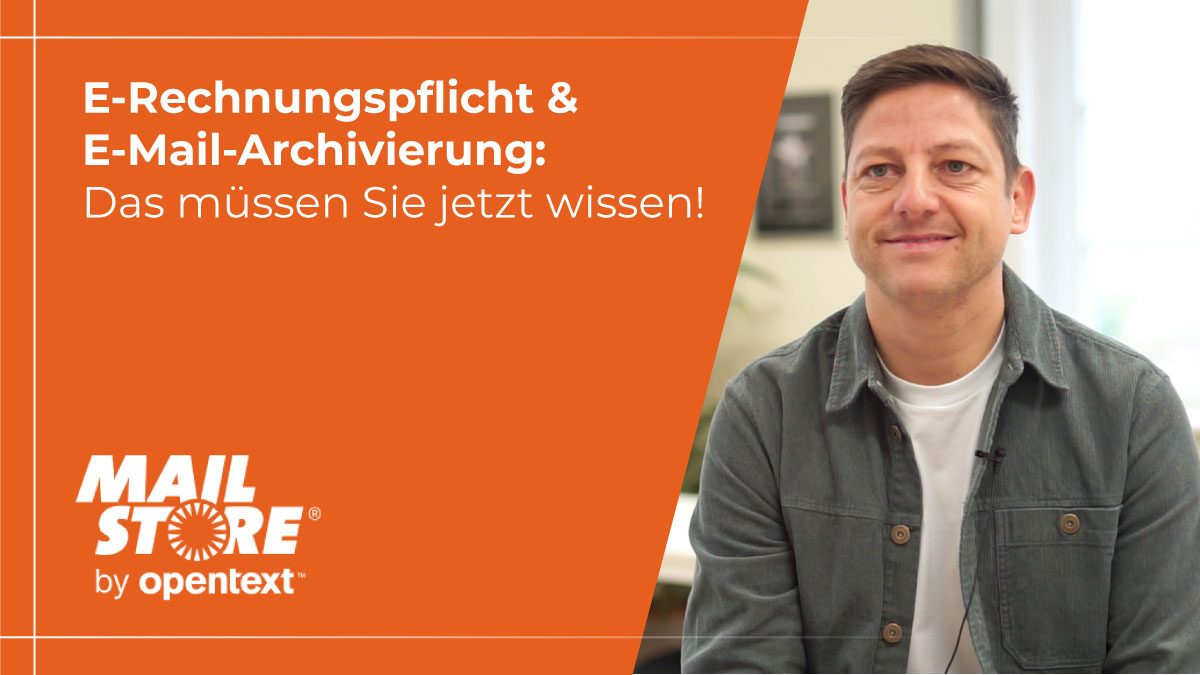 Rechtliche Grundlage für E-Mail Archivierung