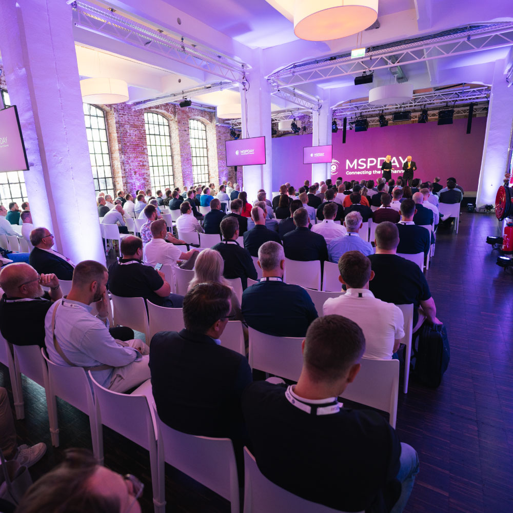 Blick in den voll besetzten Vortragssaal des MSP Day